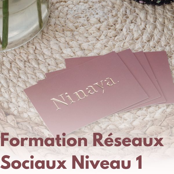 Formation Réseaux Sociaux Niveau 1 - Image produit Formation Réseaux Sociaux Niveau 1 - Image produit