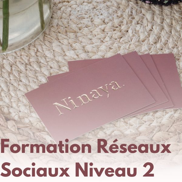 Formation Réseaux Sociaux Niveau 2 - Image produit